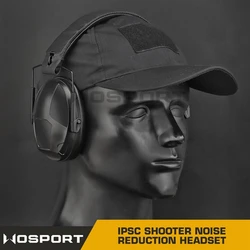 Auriculares Airsoft IPSC con reducción de ruido, cascos tácticos ajustables, protectores de orejas profesionales para tiro y caza