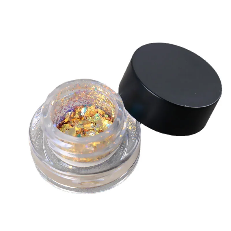 1 Pz Opale Aurora Angel Nail Art Flakes (Fiocchi Iridescenti) Aurora Vetro Frantumato Glitter Flakes Opale Iridescente Per Nail Art