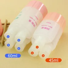 3/4 в 1 пустой контейнер, пустые банки для макияжа, косметическая бутылка для лосьона, мини-бутылка для путешествий, пластиковая коробка для хранения шампуня