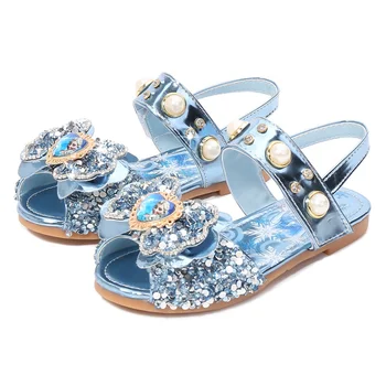 

Children Princess Shoels Kids Girls Wedding Shoes High Heels Dress Shoes Bowtie Pink Leather Shoes For Girls Casual shoes