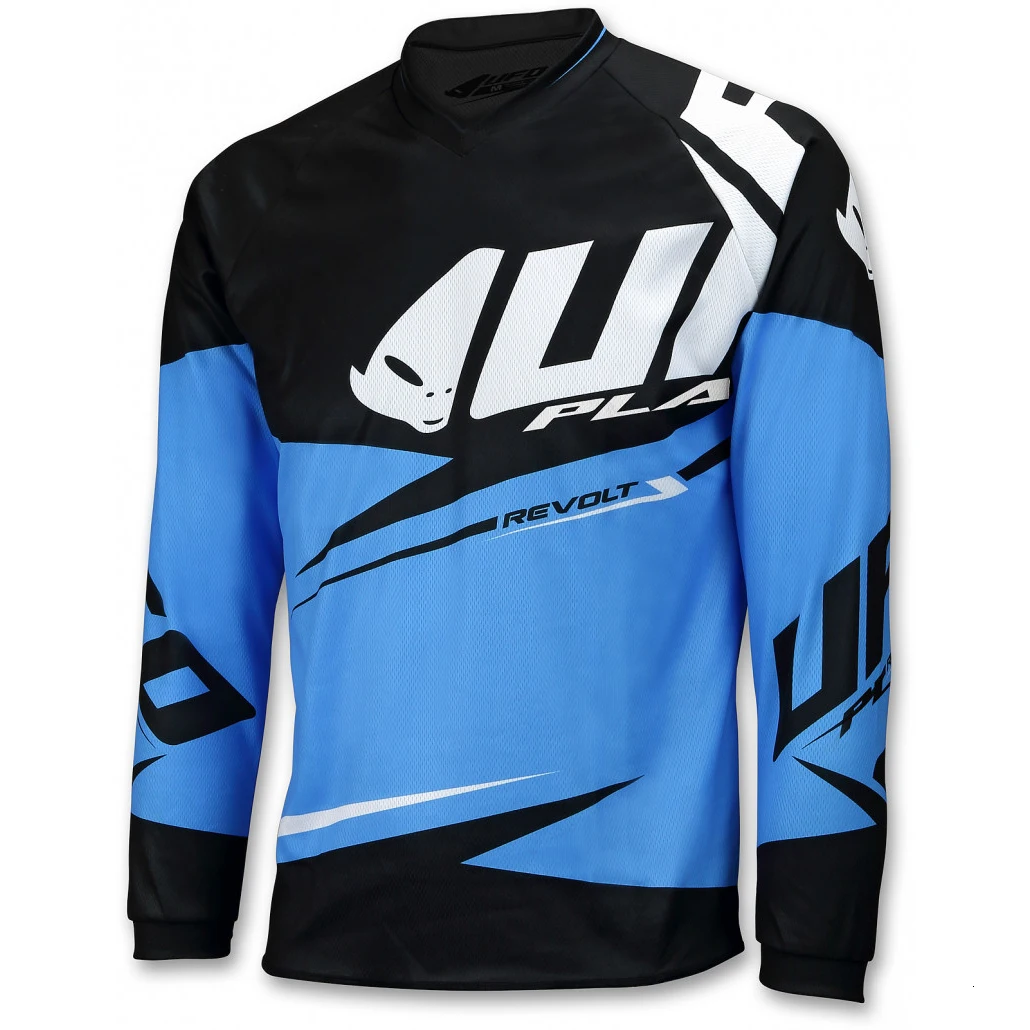 Новинка, велосипедная одежда для мотокросса из ткани Джерси BMX MTB MX, одежда с длинными рукавами для горного велосипеда Camiseta DH, мотоциклетная куртка для скоростного спуска - Цвет: Хаки