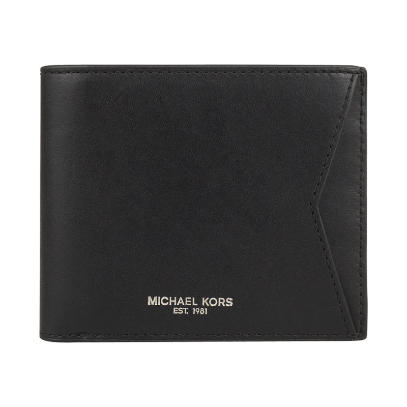 Аутентичные оригинальные и фирменные новые мужские бумажники с кошельком, роскошные сумки 36U9LGFF4O - Цвет: Black 102186201