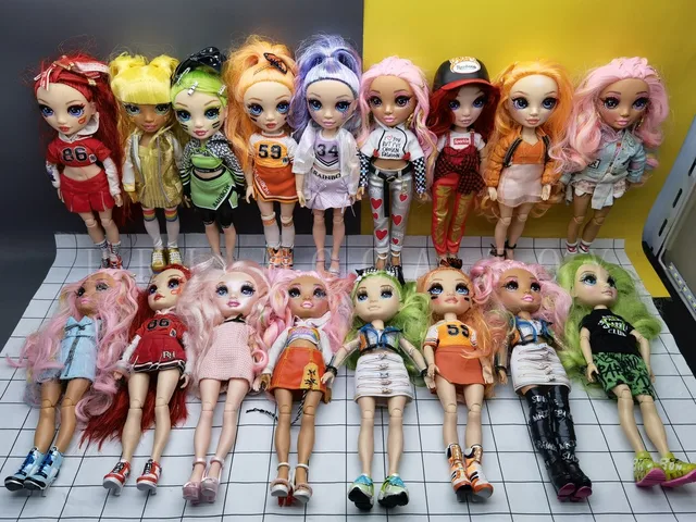 Original Rainbow Middle School BJD Big Sister 2022 New Miss Sister Dressup Girl Holiday Gift Doll Toy 3