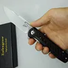 EF Folding knife D2 blade tactical survival camping pocket knives outdoor carbon fiber G10 handle rescue hunt kitchen EDC tools ► Photo 3/6