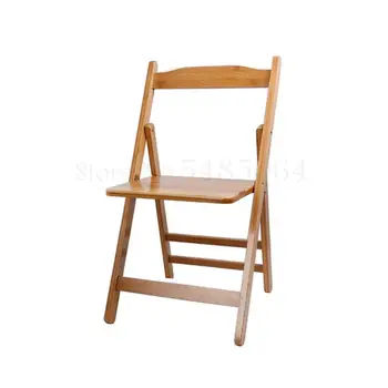 

Solid Wood Folding Chair Nan Bamboo Square Portable Children's Outdoor Fishing Stool Small Bench Home Leisure Chair
