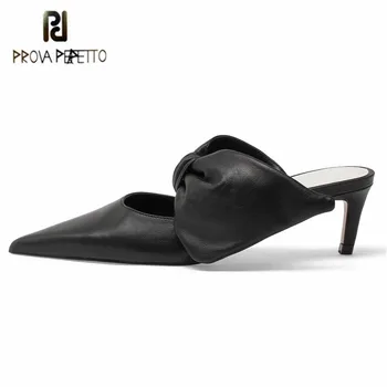 

2020 Brand Designer Women Slippers Slip On Mules High Heels Casual Shoes British Buckle Slides Wooden Block Heel Summer Footwear
