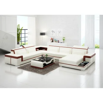 

factory direct wholesales hot selling cheap living room corner sofa white sofa sets