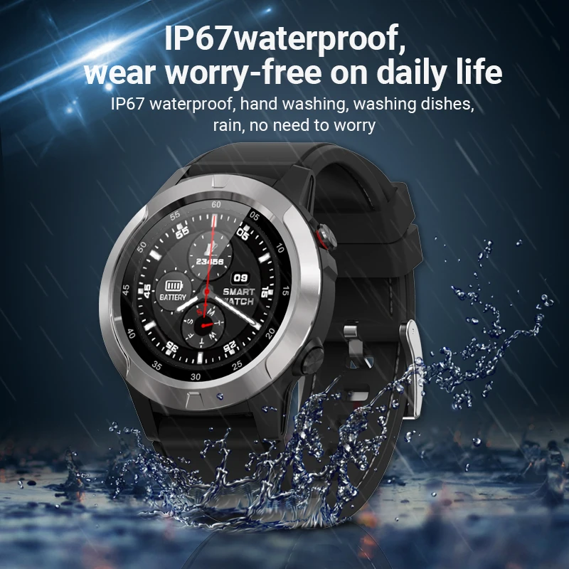 

M4C GPS 1.3 Inch Touch Screen 2 Days Working Hour Smart Watch Heart Rate Monitor Bluetooth Pedometer Waterproof Sports Watch