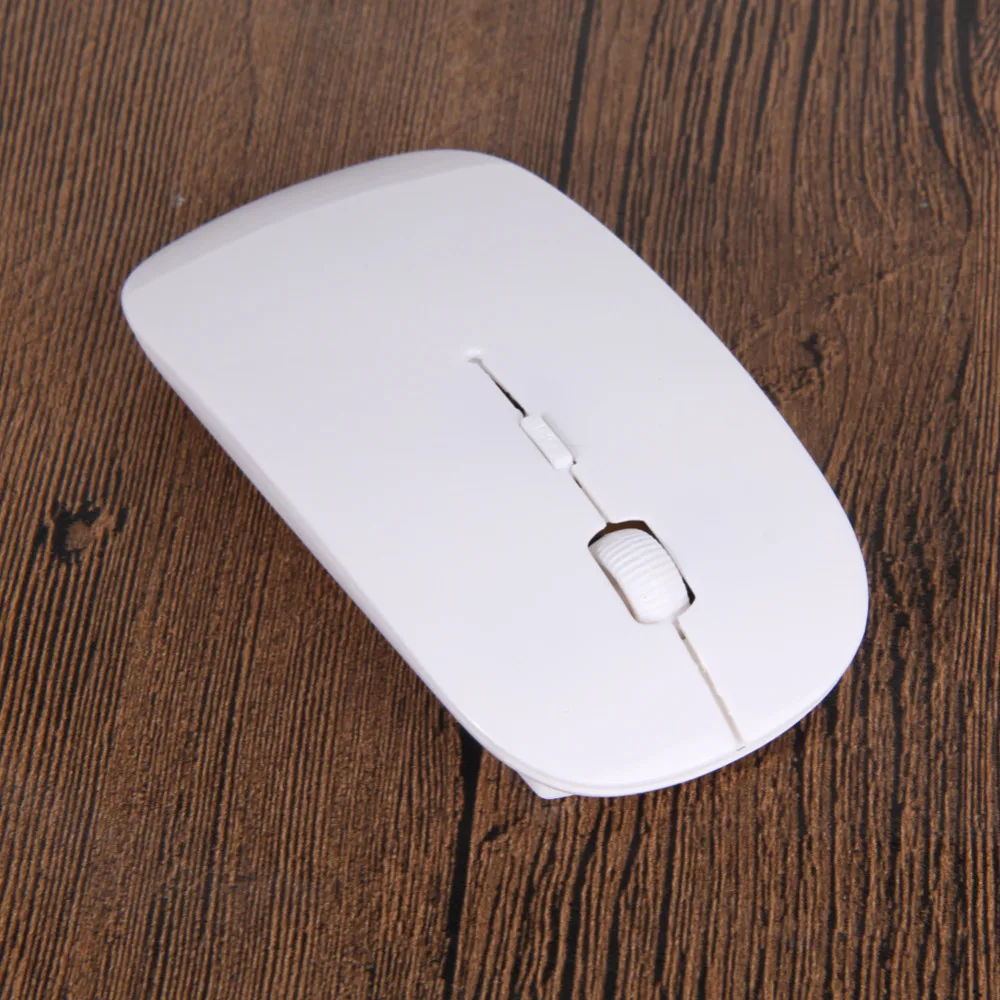 Ultra Slim 1600 DPI USB Optical Wireless Computer Mouse 2.4G Receiver Office Home Use Mouse for Apple Mac PC Laptop Mice