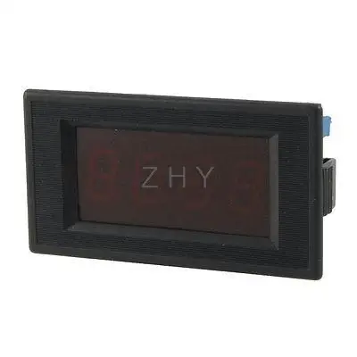 

3 1/2 Digital Red LED Display DC 0-2A Ampere Panel Meter