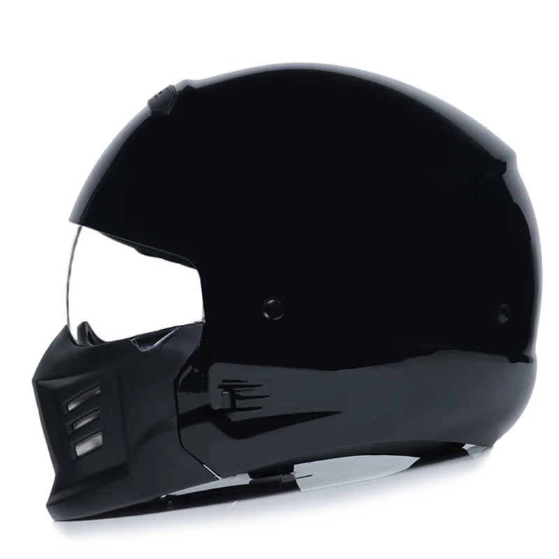 

Personality locomotive helmet retro motorcycle helmet casco modular combination full face helmet