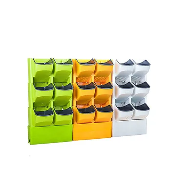

Indoor Outdoor Vertical Green Wall Home Wall-mounted Flower Pot Garden Lawn Home Office Decoration Nursery Pots