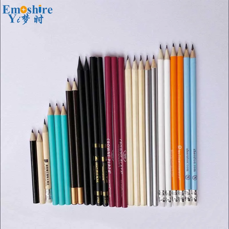 

Hotel Environmental Pencil Custom Logo Education Conference Advertising Pencil Wholesale Lettering Wood Pencil Custom Gift Q022