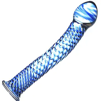 Female Masturbation Transparent Crystal Dildo Stick Orgasm Tool Consolation Device Adult Sex Supplies Sex Toys 3