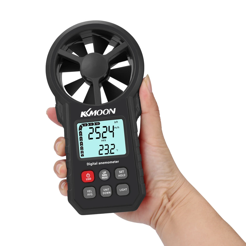 Kkmoon Professional Digital Anemometer Tachometer Cfm Meter Wind Speed Sensor Portable Wind Speed Meter With Lcd Backlight Speed Measuring Instruments Aliexpress Kkmoon Professional Digital Anemometer Tachometer Cfm Meter Wind Speed Sensor Portable Wind Speed Meter With Lcd Backlight Speed Measuring Instruments Aliexpress
