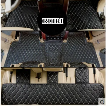 

Top quality! Custom car floor mats for Toyota Land Cruiser Prado 150 7 seats 2020 waterproof car carpets for Prado 150 2019-2010