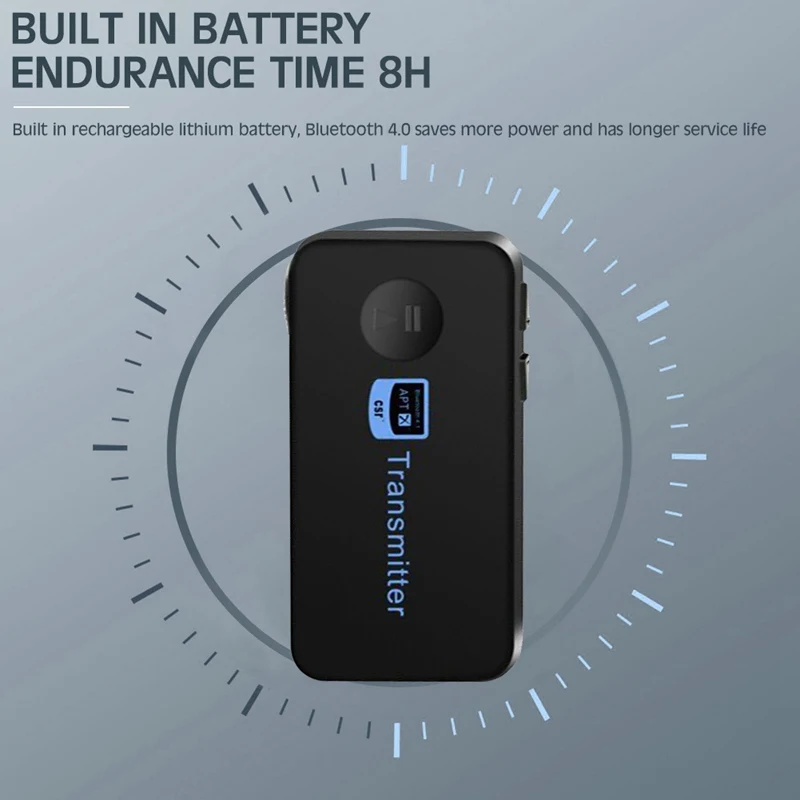 1Pc Wireless Bluetooth 4 1 Transmitter Adapter 3 5mm Jack For Car Music Audio Aux Headphone Reciever Handsfree