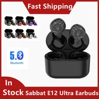 Sabbat E12 Ultra TWS BT 5.2 Aptx słuchawka hi-fi słuchawki Stereo redukcja szumów IPX5 słuchawki sportowe наушнки беспроводние
