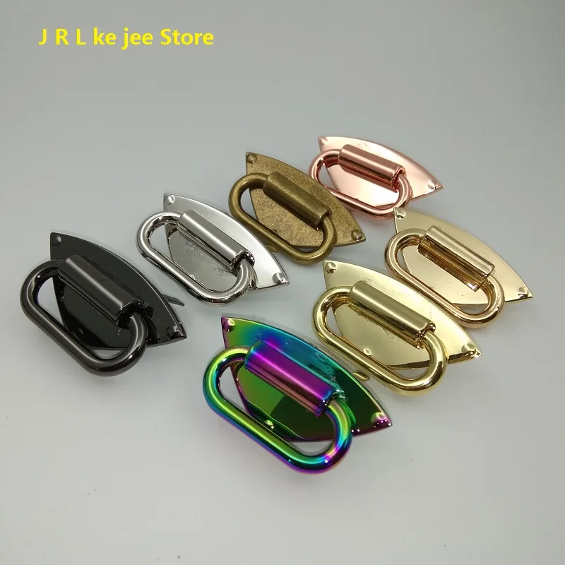 Belt-Buckle Handbag Metal-Accessories Link-Decoration Shoulder-Strap 6-Color Zinc-Alloy