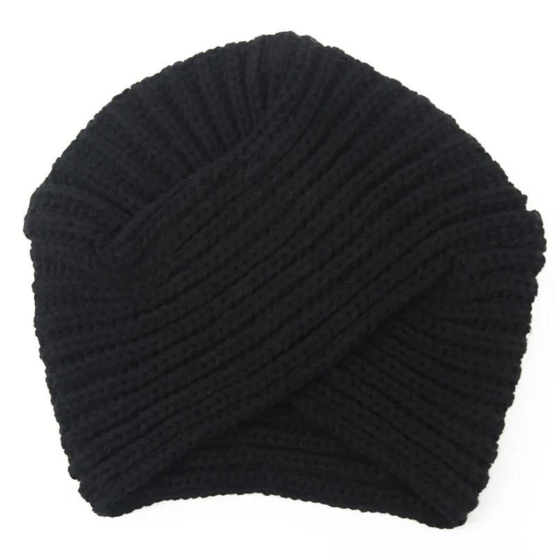 Вязаная весенне-зимняя шапка женская фетровая шапка женский тюрбан головной убор шапки для женщин повязка для волос шапка для девочек крошехт шапочки
