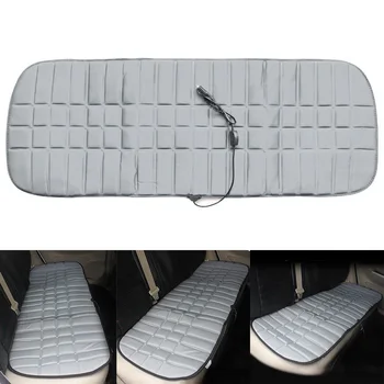 

Automobiles Temperature Control Car Seat Cushion Cover Heated Mat Wear Resistant Interior Warm 12V Soft Winter Universal