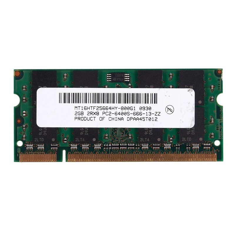 2 Гб DDR2 PC2-6400 800 МГц 200Pin 1,8 V памяти ноутбука SO-DIMM ОЗУ для ноутбука