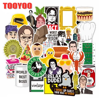 

10/50Pcs/set Friends Tv Show Office Cartoon Sticker For Decal DIY TOY Guitar Scrapbook Skateboard Snowboard Laptop Luggage