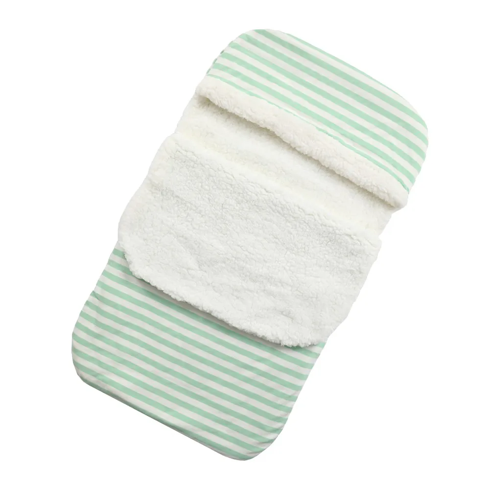ARLONEET/флисовый спальный мешок для новорожденных, конверт для коляски, одеяло, зимний теплый спальный мешок для пеленания, спальный мешок CO22