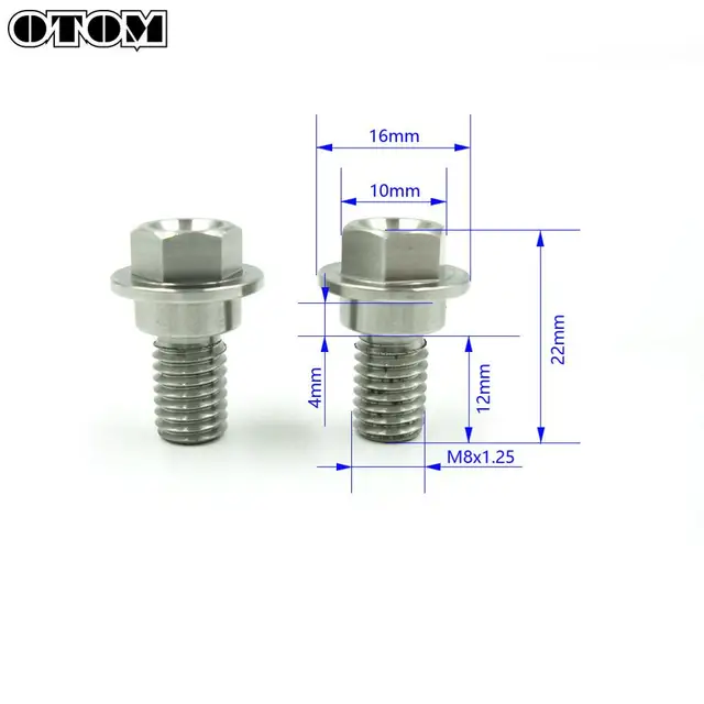 내구성과 다용성을 갖춘 OTOM 모토크로스 볼트