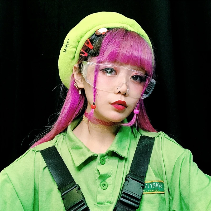 Женский берет с вышитыми буквами Harajuku винтажная шляпка художника в стиле панк