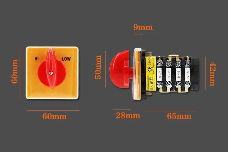 usinadora de conversão de velocidade dupla alta ferramenta interruptor de combinação