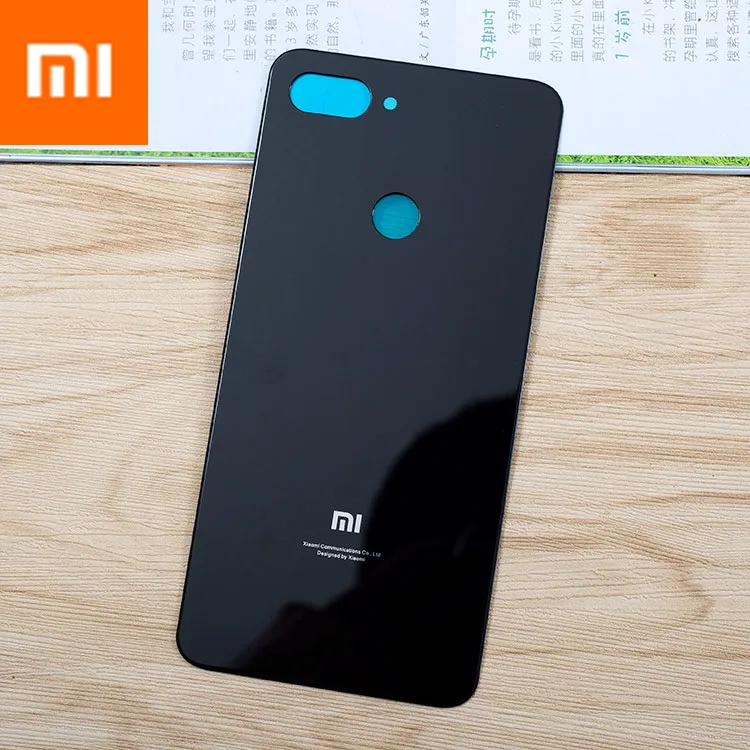 Xiaomi Mi 8 Lite стеклянный чехол задняя крышка батареи задняя дверь защитная крышка корпуса запасная часть для Xiaomi Mi 8 Lite