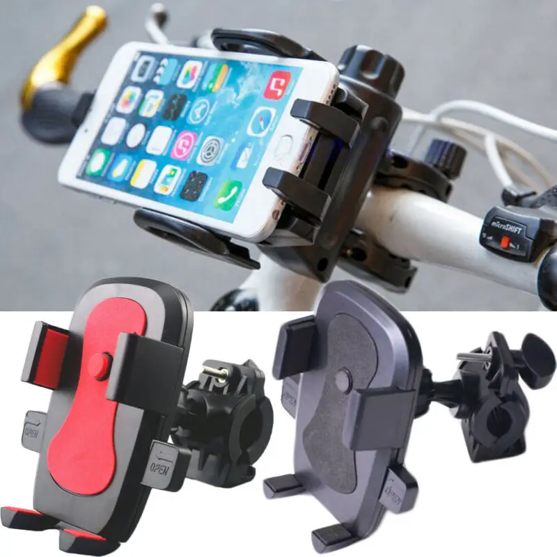 

Fashion Universal Convenient Motorcycle Motorbike Bike Bicycle Cell Phone Holder Mount Handlebar GPS Stand Brackets