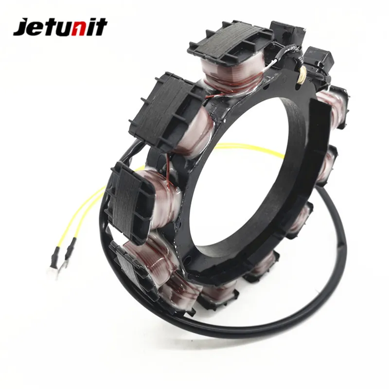 JETUNIT Outboard Stator For Mercury 65-150HP 10AMP 4&6Cyl 1969-1979 398-3587, 398-3618, 398-3633, 398-4792, 398-4793, 398-5232 садовый трактор stiga tornado 398