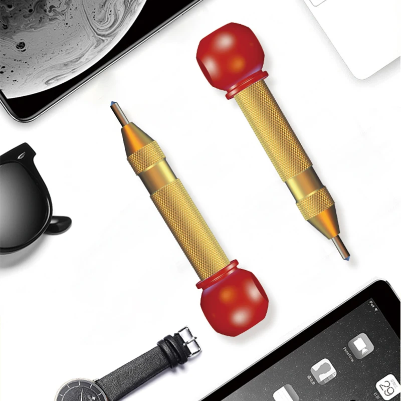 

1Pc Auto Spring Glass Blaster Pen for iPhone LCD Screen Back Cover Camera Watch Lens Remove Seperating Phone LCD Screen Repair