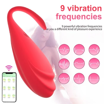 Bluetooth Vibrating Egg for Women Clit Stimulator Female Vibrator Wireless App Remote Control Love Egg Sex Toys for Adult Couple 3