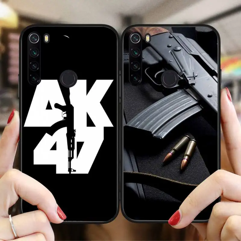 Чехол для телефона AK47 Gun Xiaomi Redmi Note8T 10 9 Pro K30 Redmi8 9A 6 7 8 5Plus | Мобильные телефоны и