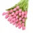 31Pcs/lot Tulips Artificial Flowers PU Calla Fake Flowers Real Touch Flowers for Wedding Decoration Home Party Decoration Favors 21