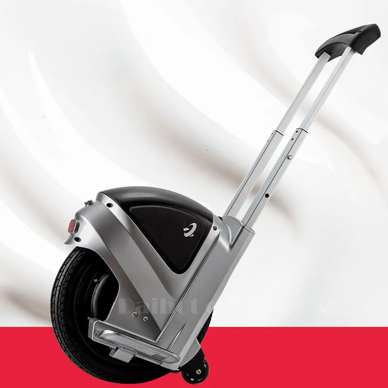 Daibot Electric Unicycle Scooter One Wheel Self Balancing Scooters 350W 14 inch With Push Rod Electric Scooter Adult             (2)