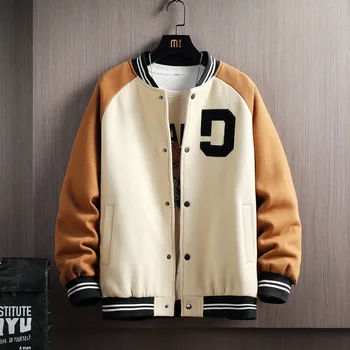 

L Teenager Casual Jacket Male Korean-style Baseball Suit Handsome Baseball