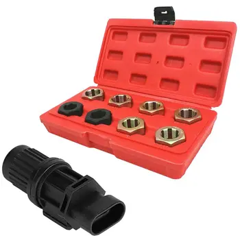 

1x Manual Transmission Speed Sensor for Chevrolet Aveo/Aveo5 04-11 & 8Pc Axle Spindle Fractional & Metric Rethreading