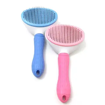 

Dog Hair Removal Comb Grooming Cats Comb Pet Products Cat Flea Comb Pet Comb for Dogs Grooming Toll Automatic Hair Brush Trimmer