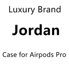 Jordan Роскошные брендовые аксессуары для наушников 23 силиконовый мягкий чехол для Apple Airpods Pro Air Pods 3 защитный чехол для наушников