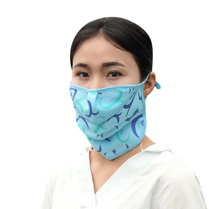 

Protective Face Mask Summer Sun Protective Face Neck Mask Outdoor Cycling Riding Dustproof Anti-uv Sun Block Face Mask