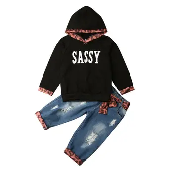 

Baby Girl Boys Clothes Kids Baby Girls Boys Winter Clothes Hooded Tops+Long Pants Warm Outfit Set