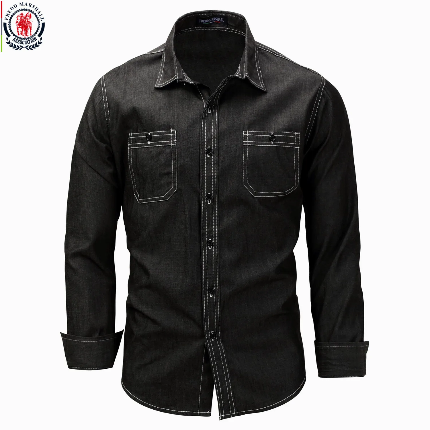 jeans shirt black colour