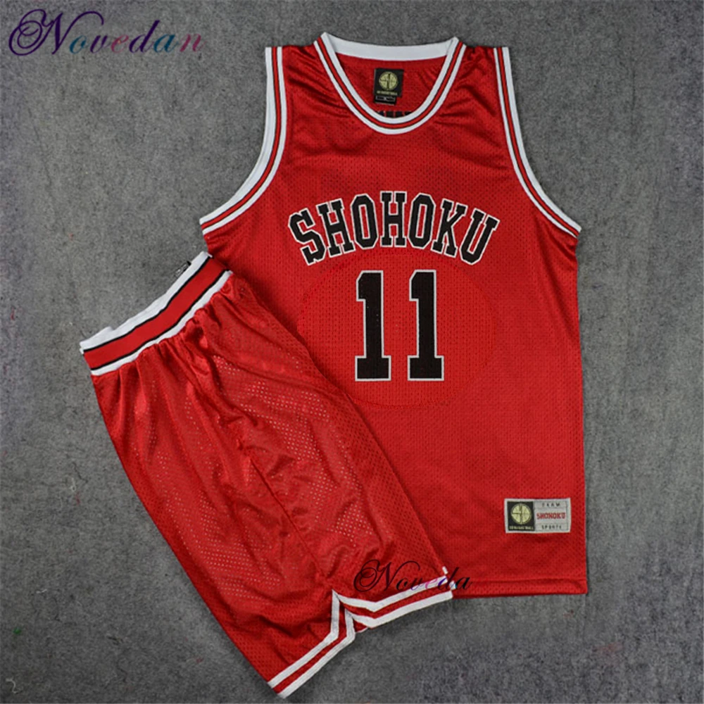 SLAM DUNK ユニホーム Anime SlamDunk Cosplay Uniform Slam Shohoku School Basketball
