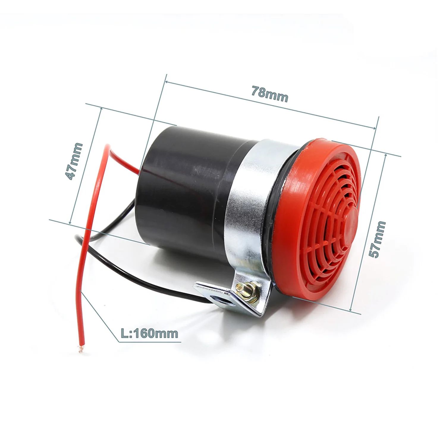12V 24V 105dB вспять резервного копирования для звуковой сигнал Динамик Авто громкий