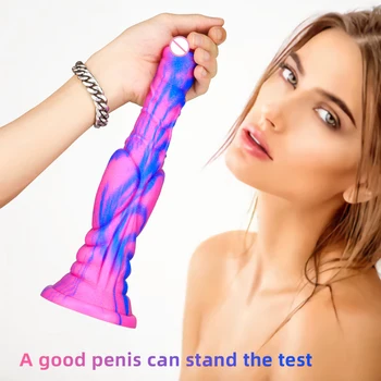 Huge Horse Dildo Animal Big Penis Long Realistic Colorful Liquid Silicone Sucker Cock Anal Adult Sex Toys for Men Women Couples 3