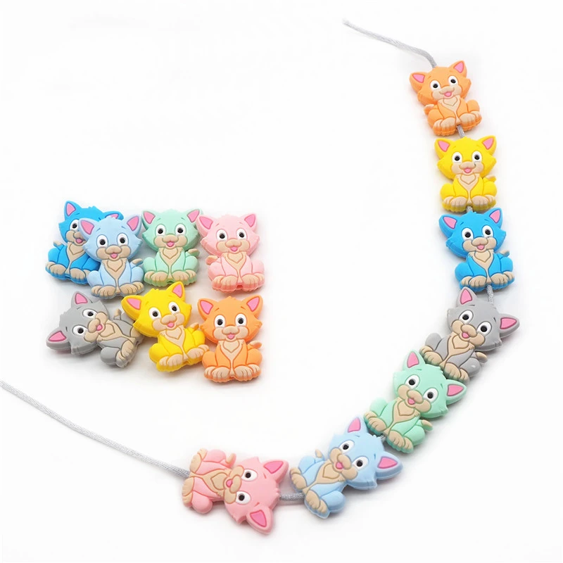kitten pacifier toy